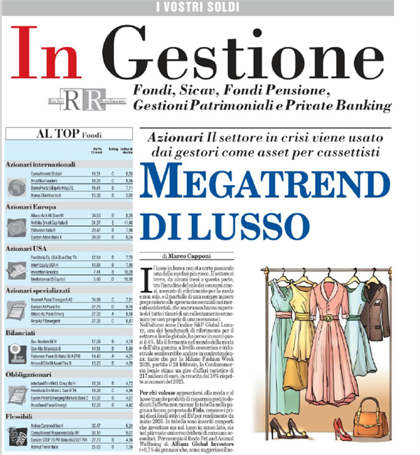 Fondi al top: Consultinvest Global e Consultinvest Risparmio Italia